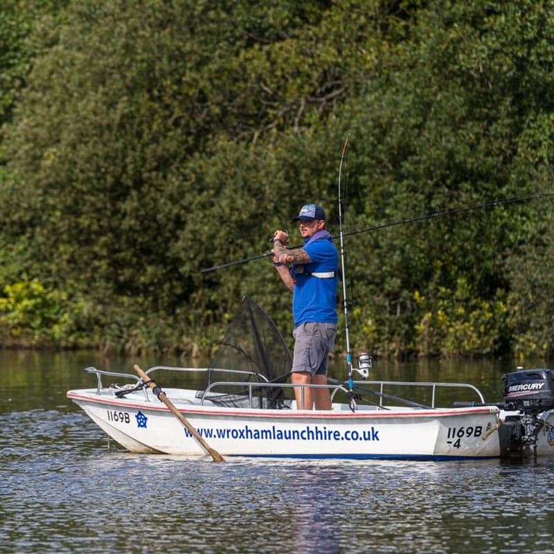 Dell Quay Dory Fishing Boat Hire at Wroxham