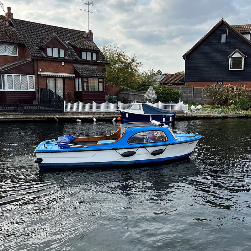 Sea Master fishing Boat Hire at Wroxham